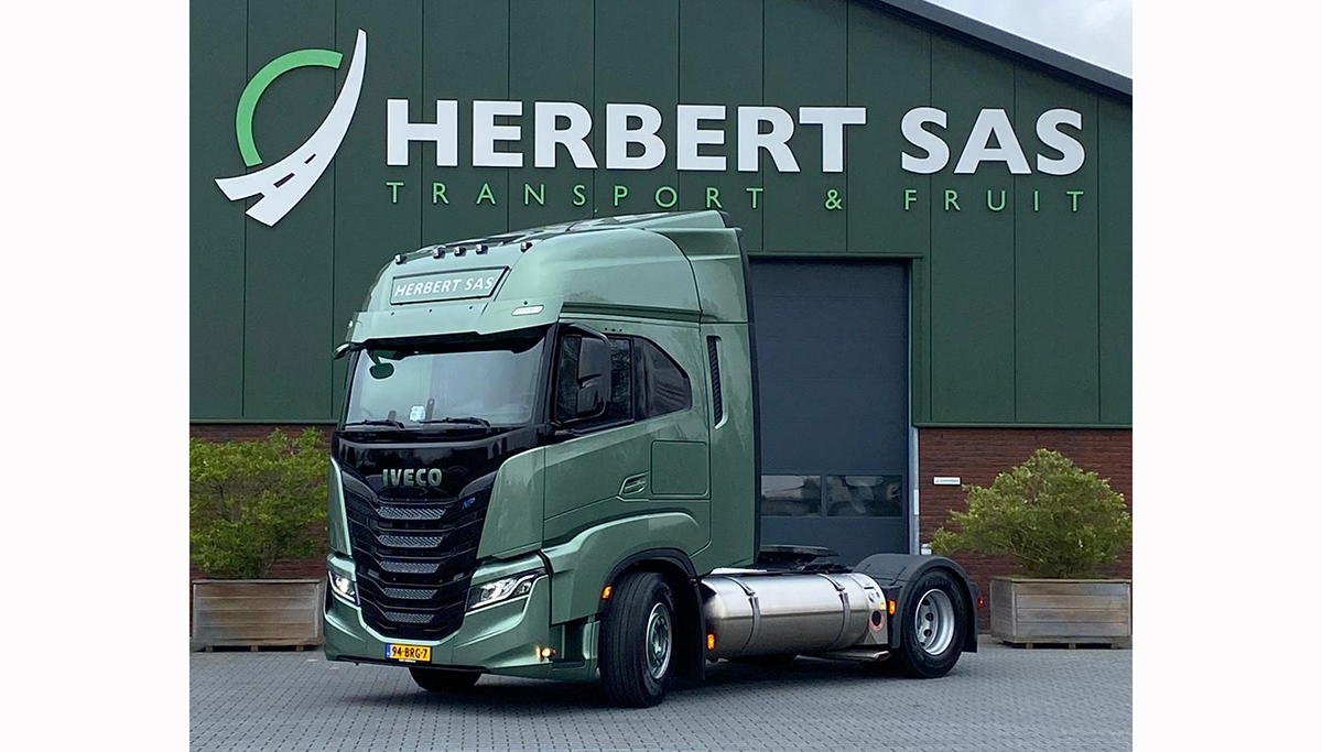 Herbert Sas Transport & Fruit is met IVECO S-WAY NP klaar voor Bio-LNG