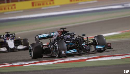 Verstappen tweede achter Hamilton in openingsrace