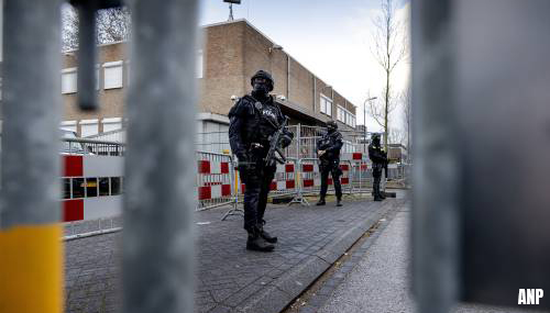 Extreme beveiliging voor Marengo rond gerechtsbunker in Amsterdam