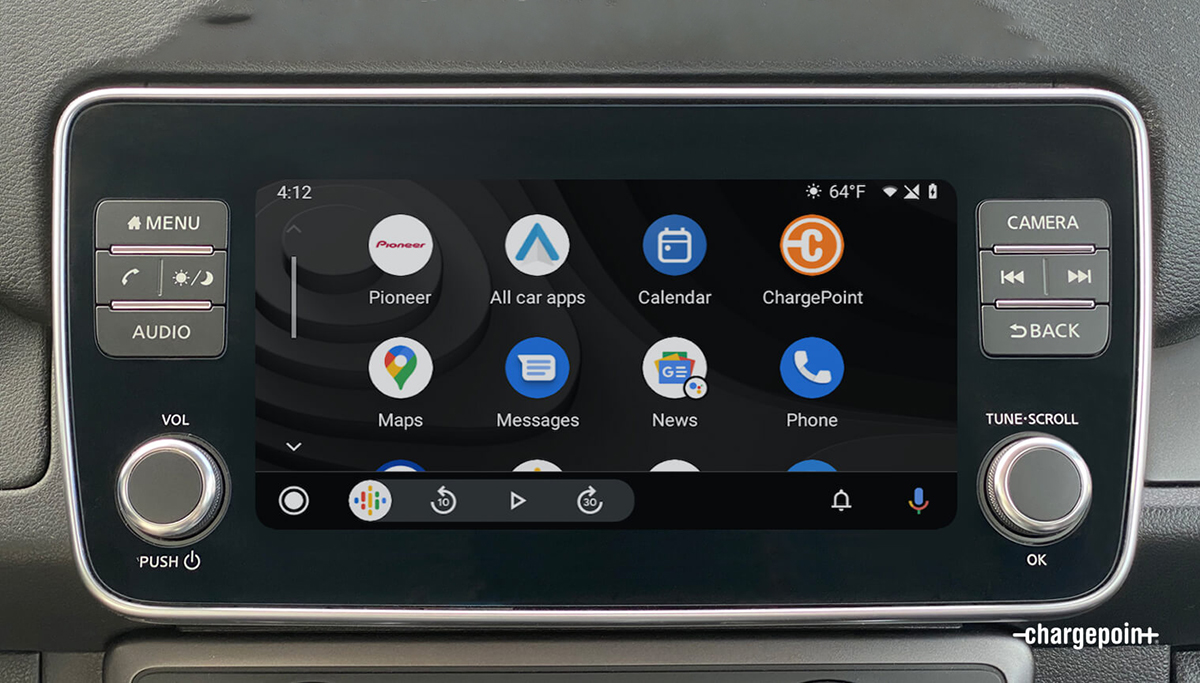 ChargePoint integreert met Android Auto om ervaring van elektrisch rijden te verbeteren