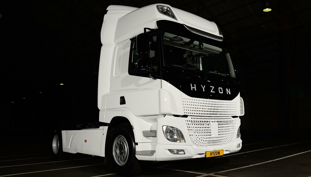 Hyzon Motors lanceert Europese leasedienst voor waterstofbedrijfsvoertuigen