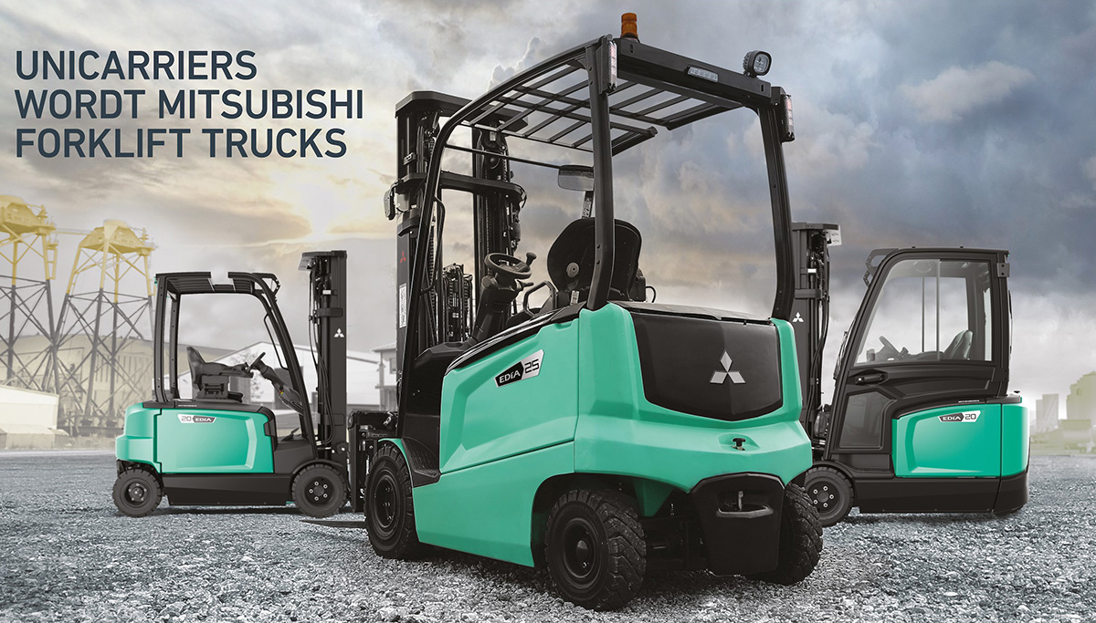 UniCarriers wordt Mitsubishi Forklift Trucks