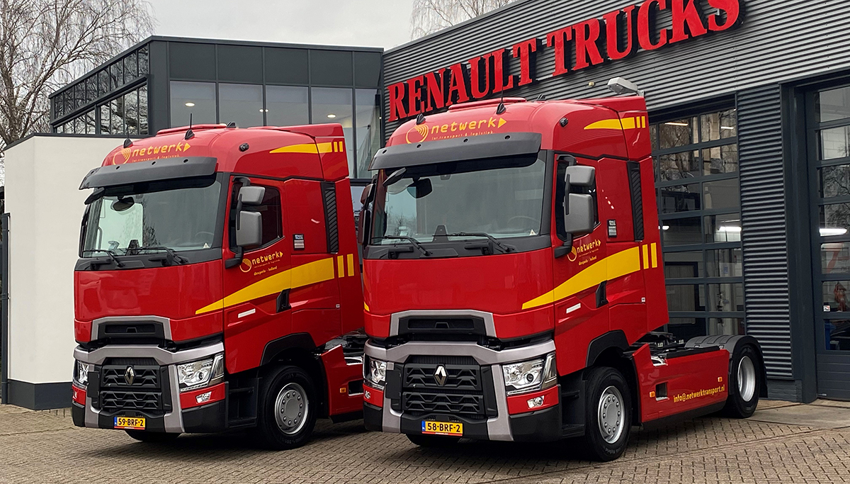 Twee nieuwe Renault Trucks T High voor Netwerk Transport & Logistiek