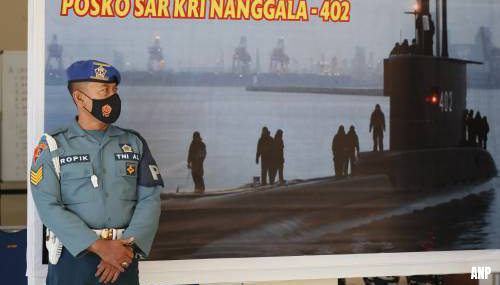 Vermoedelijk wrakstukken gevonden van onderzeeër Indonesië