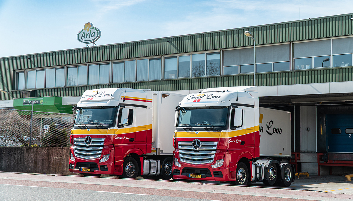 Simon Loos gaat transport voor Arla Foods Nederland verzorgen