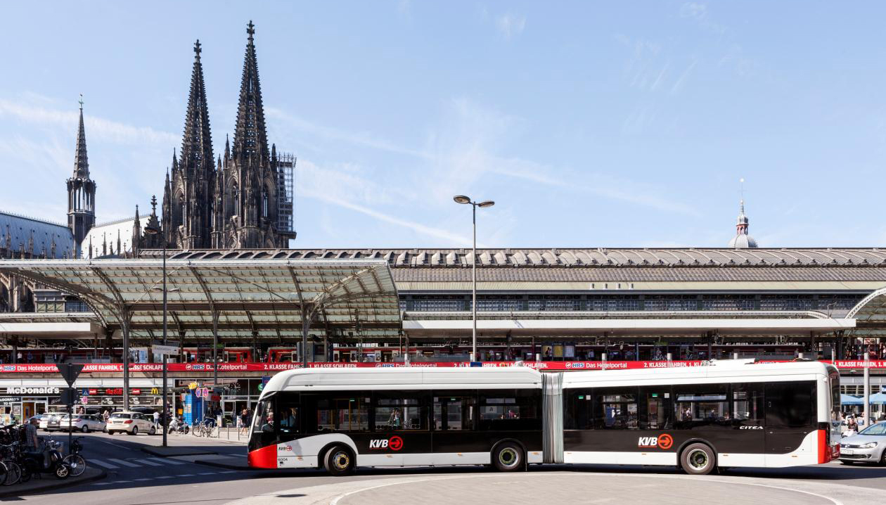 Vloot elektrische bussen in Keulen uitgebreid naar 113 VDL Citea’s