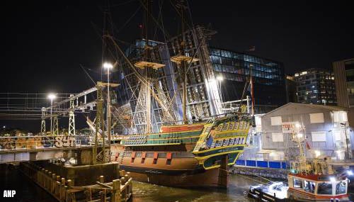 VOC-schip Amsterdam teruggekeerd naar Scheepvaartmuseum