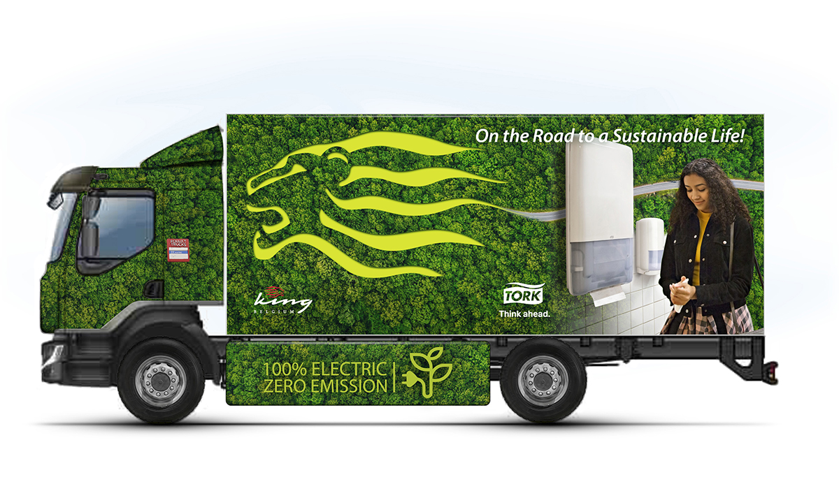 Eerste 100 procent elektrische Renault Trucks D Z.E. in België voor Van Oort Transport