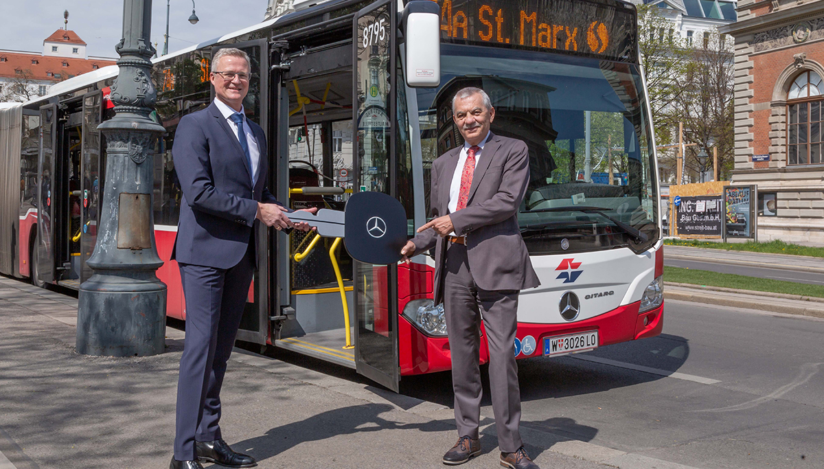 Wiener Linien bestelt meer dan 400 Mercedes-Benz Citaro bussen