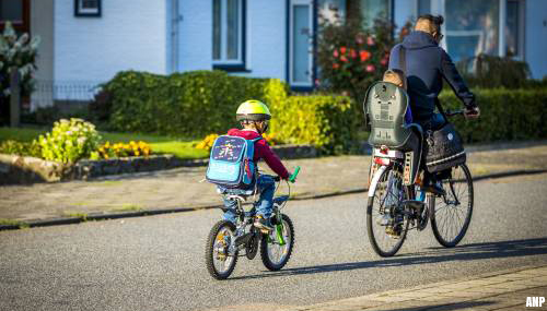 Veilig Verkeer Nederland: breng kinderen met de fiets naar school