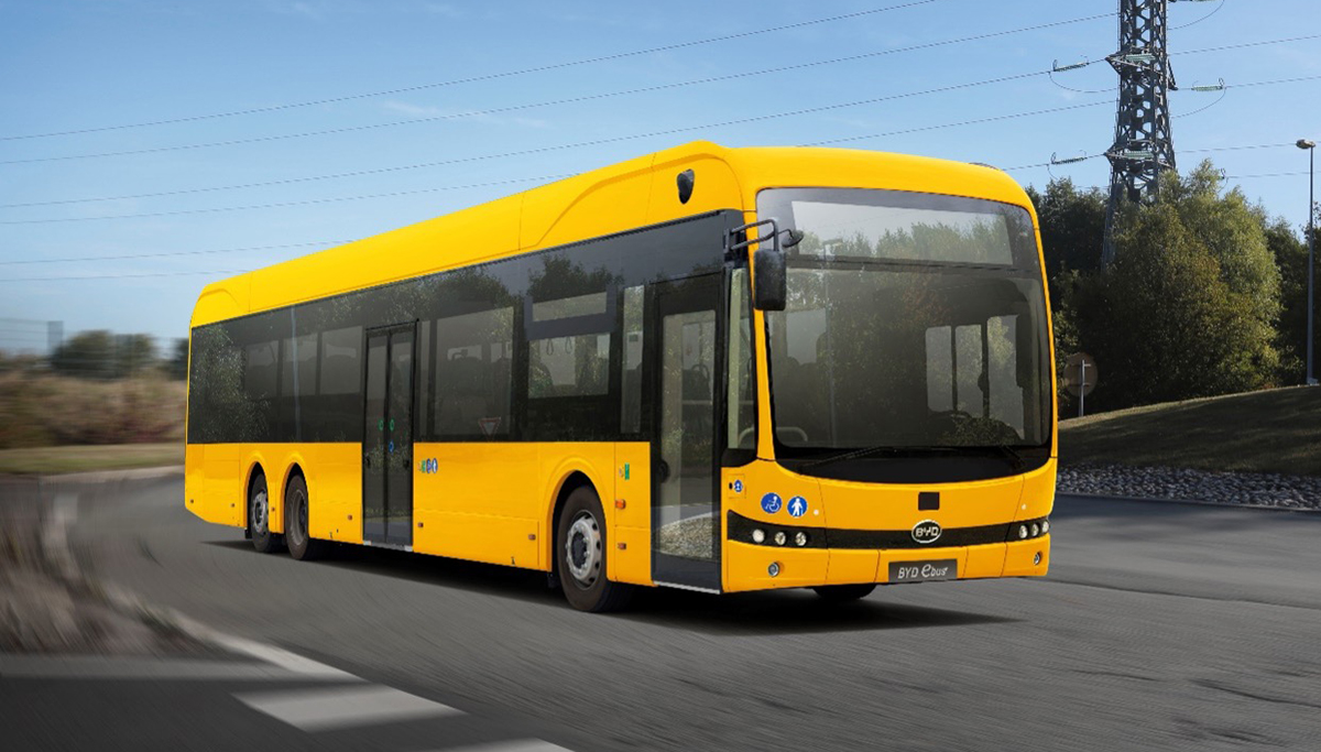 BYD haalt grote order van 79 bussen voor Bergkvarabuss in Zweden binnen