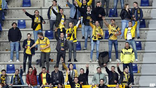 Grimmige sfeer stadion Breda na nederlaag NAC