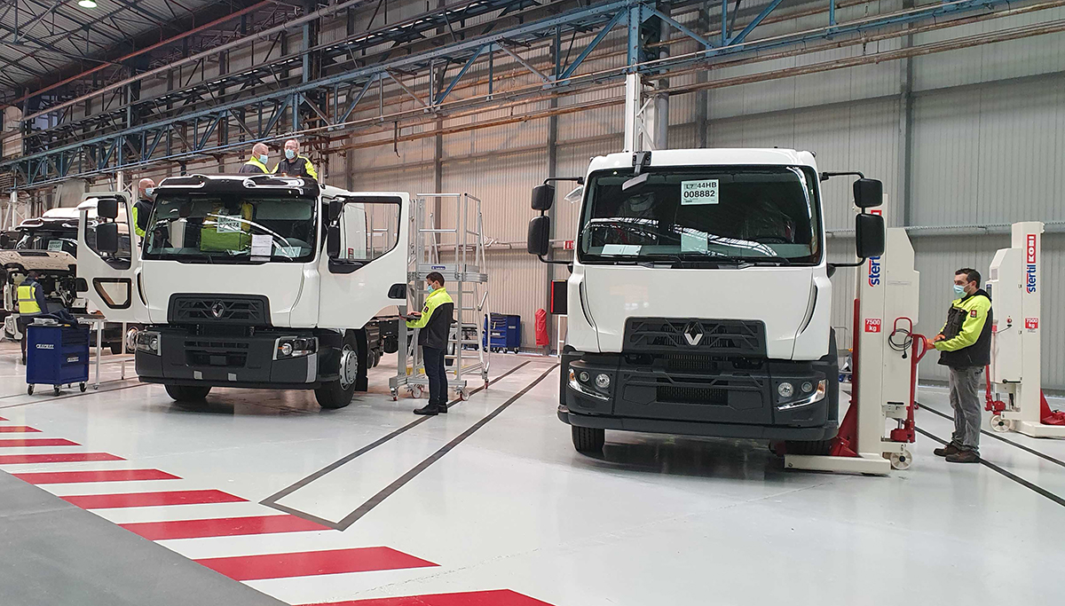 Renault Trucks opent aanpassingscentrum in Blainville-sur-Orne fabriek