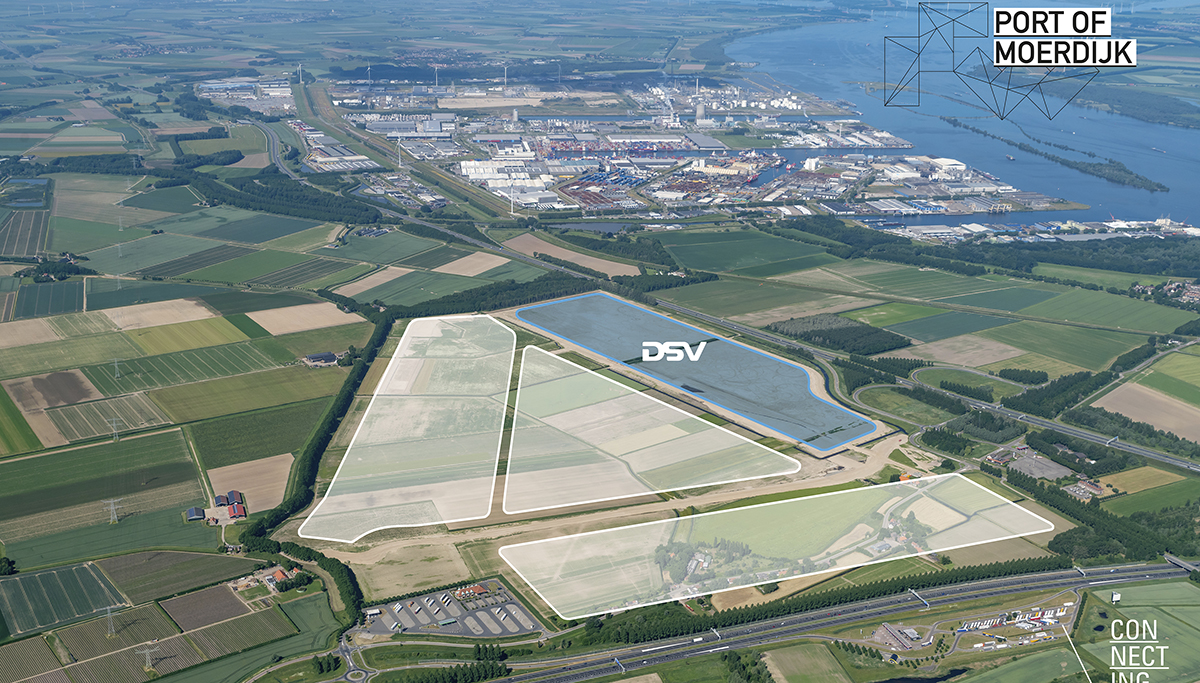 DSV tekent voor 200.000 m2 op Logistiek Park Moerdijk
