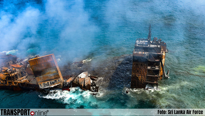 Dolfijnen en schildpadden dood door brandend vrachtschip X-Press Pearl bij Sri Lanka [+foto's]