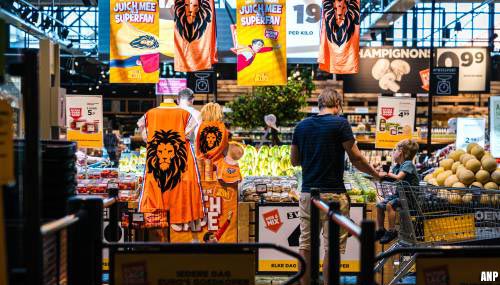 ING: supermarkten lopen veel omzet mis door uitschakeling Oranje