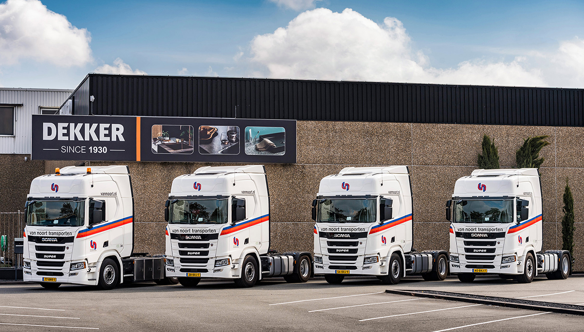 Vier nieuwe Scania’s voor Van Noort Waddinxveen