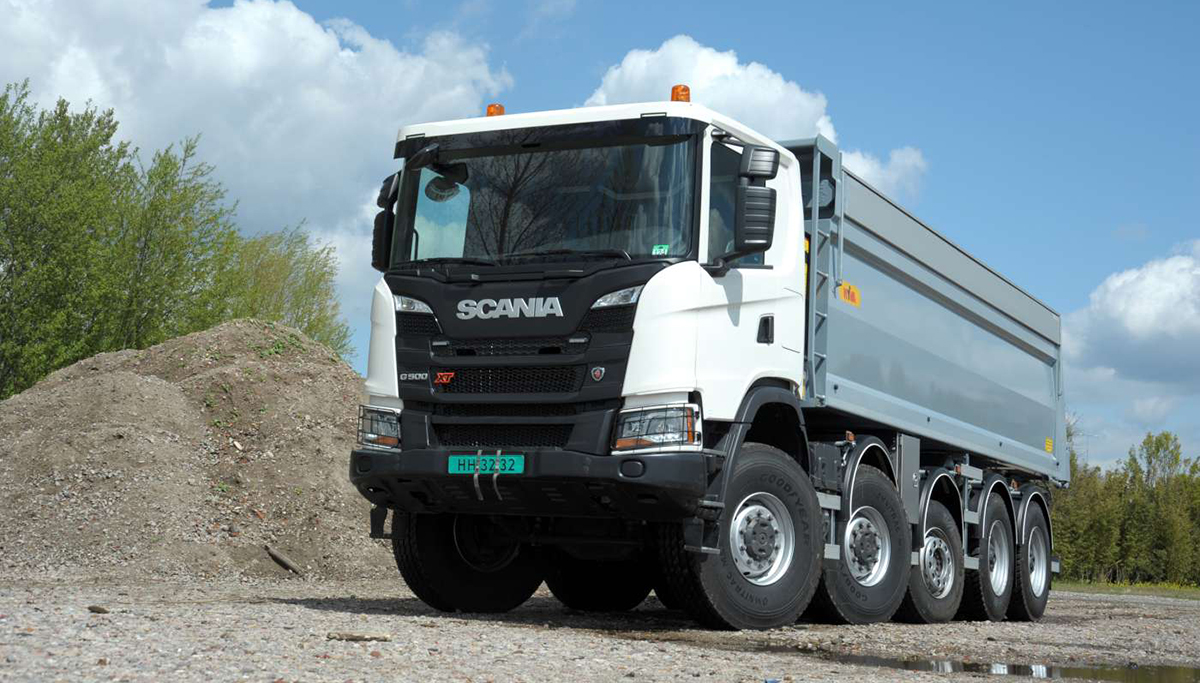 Veldhuizen Wagenbouw bouwt Scania G500 XT 10x8