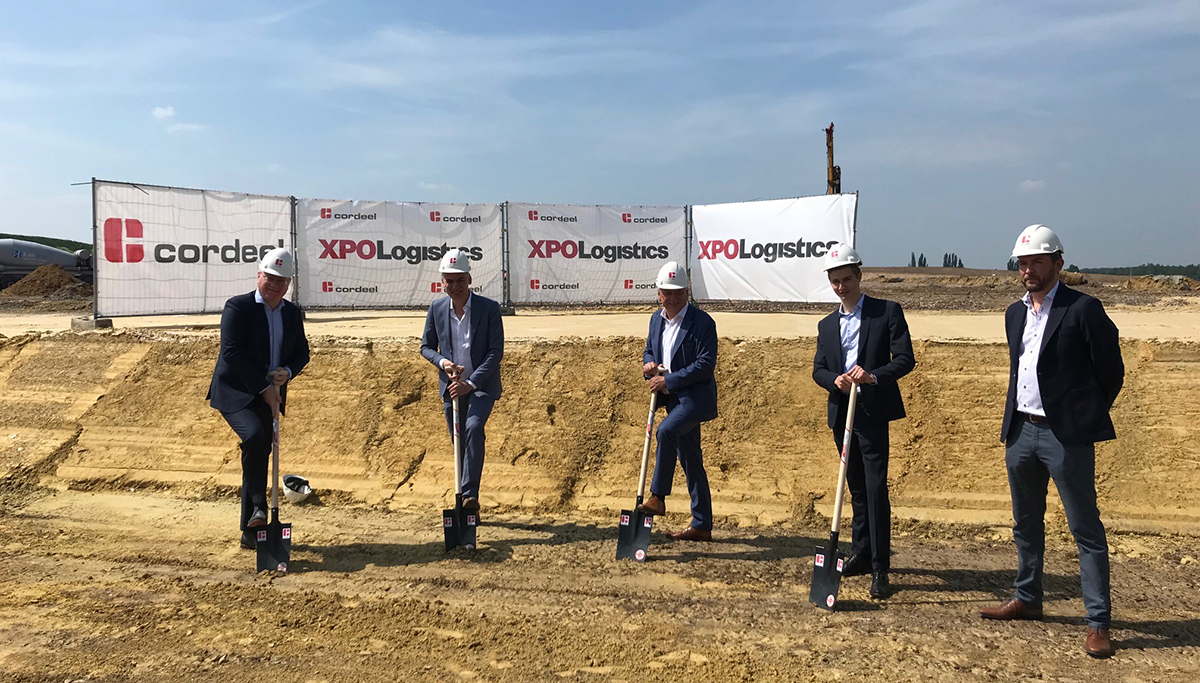 XPO Logistics start bouw duurzaam warehouse in Tongeren
