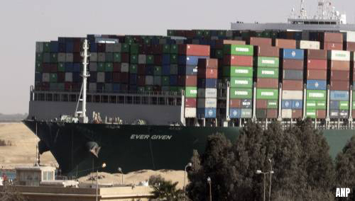 Eigenaar containerschip Ever Given doet nieuw compensatievoorstel
