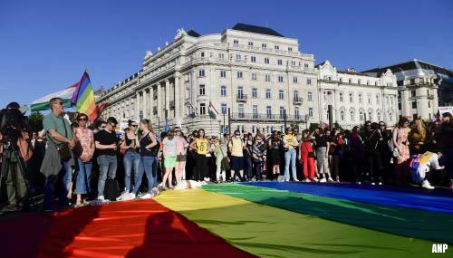 EU-ministers spreken Hongarije aan op wet tegen 'homopropaganda'