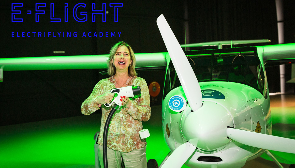 Minister van Nieuwenhuizen opent eerste elektrische vliegschool van Europa: E-Flight Academy