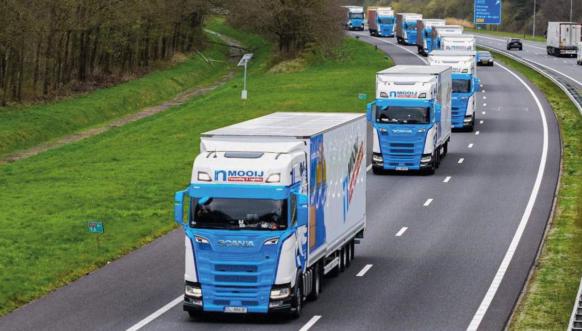 Transporteur Nico Mooij koopt vijfentwintig Scania's V8