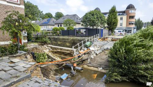 Aantal schademeldingen wateroverlast Limburg loopt op