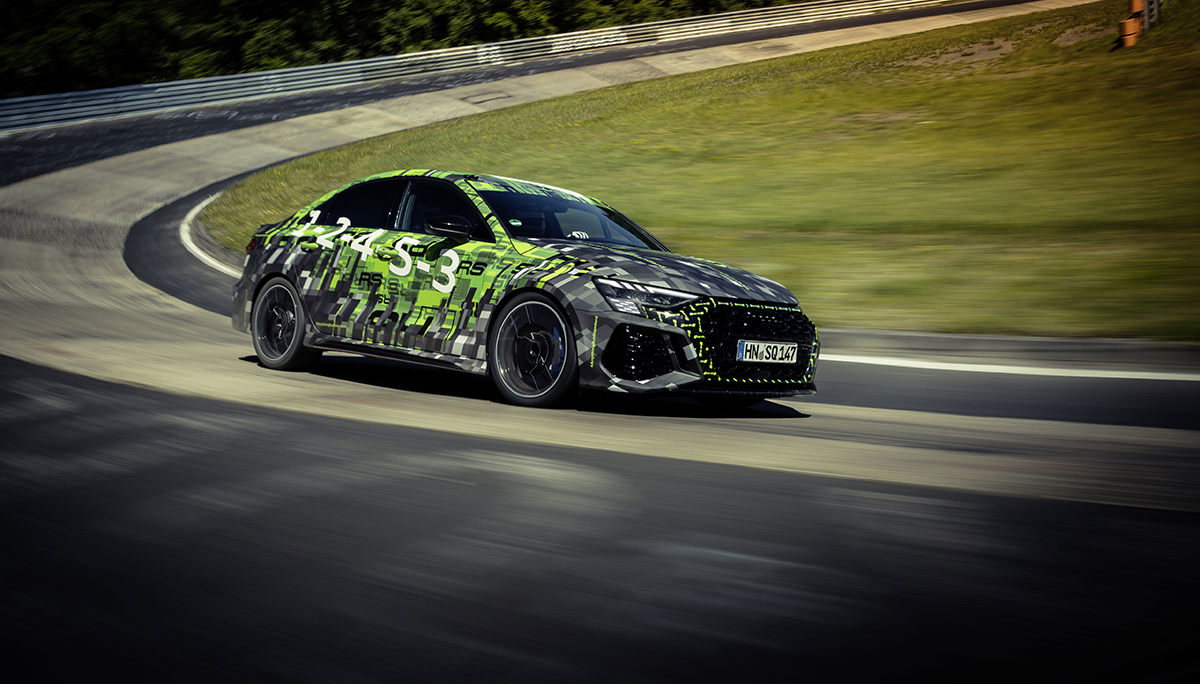 Nieuwe Audi RS 3 breekt records op de Nürburgring