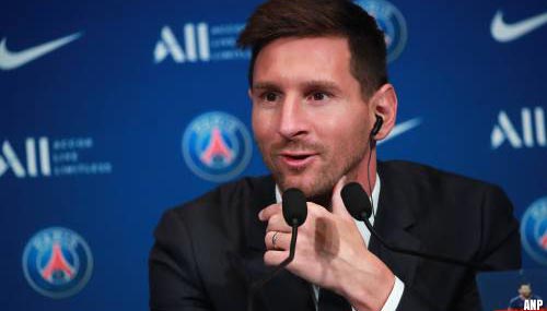 Messi kan niet wachten totdat hij mag debuteren voor PSG