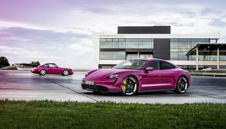 Porsche vernieuwt Taycan: grotere range, meer connectiviteit en exclusieve kleuren
