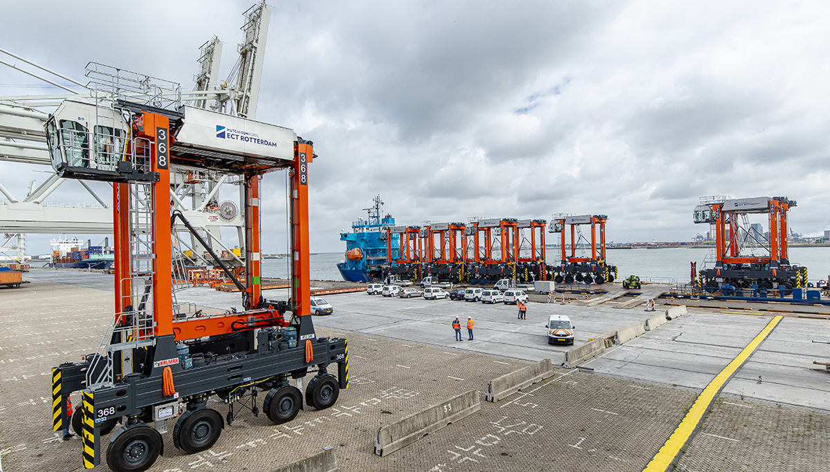 Nieuwe Straddle Carriers voor Hutchison Ports ECT Rotterdam