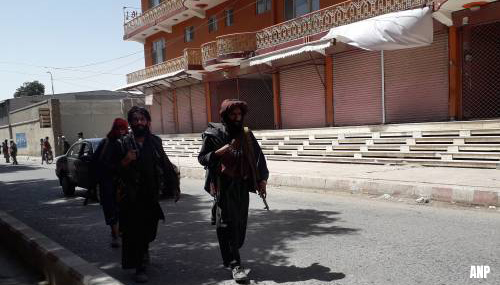 Taliban onderhandelen met regering over vreedzame overgave Kabul