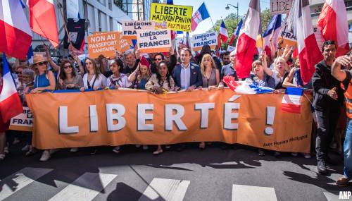 Opnieuw demonstraties in Frankrijk tegen coronapas