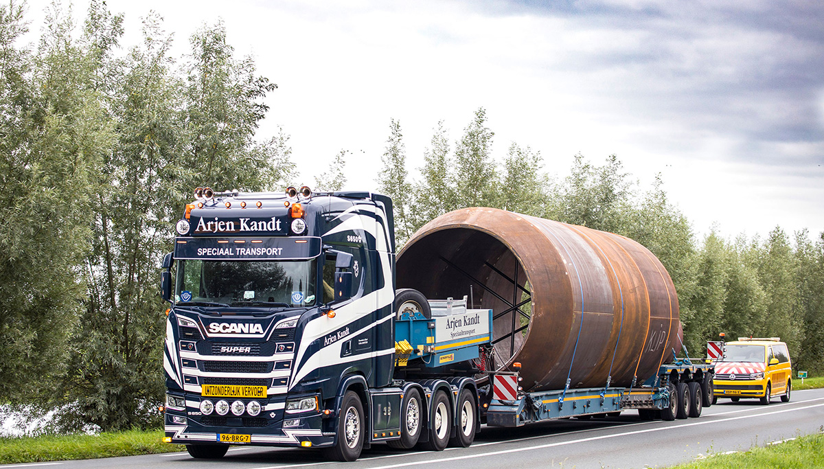 Arjen Kandt zet nieuwe Scania 650S in als zwaar transporttrekker