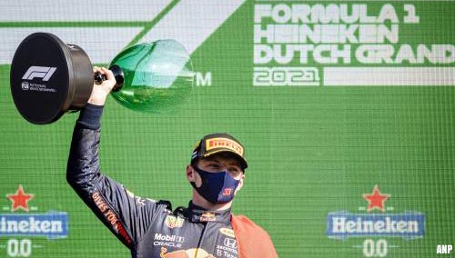 Bijna 3 miljoen tv-kijkers zien overwinning Max Verstappen