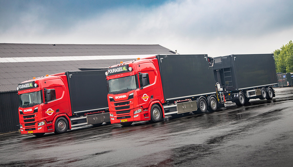 Nijssen Fourages koopt drie Scania’s R500 6x2 bakwagens