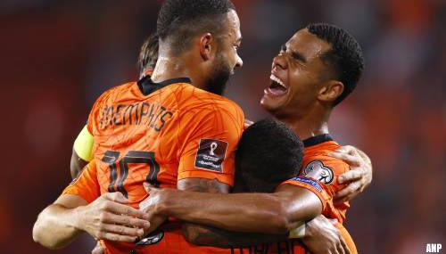 Oranje verslaat Montenegro in Eindhoven met 4-0