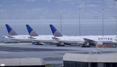 Boete United Airlines voor langdurige vertragingen op vliegveld