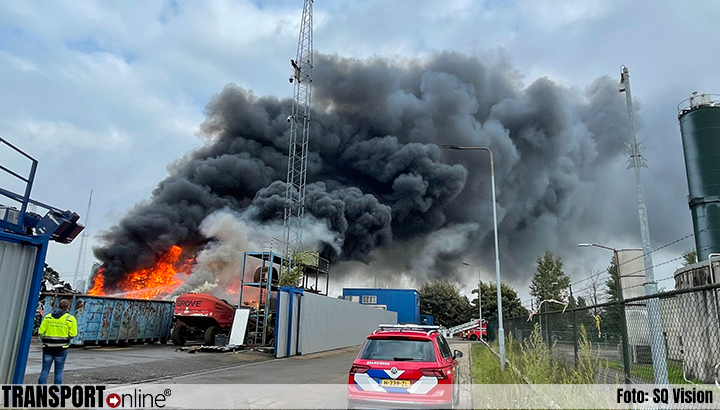 Opnieuw brand bij recyclebedrijf Gerrits/A.V.I. in Den Bosch [+foto's]