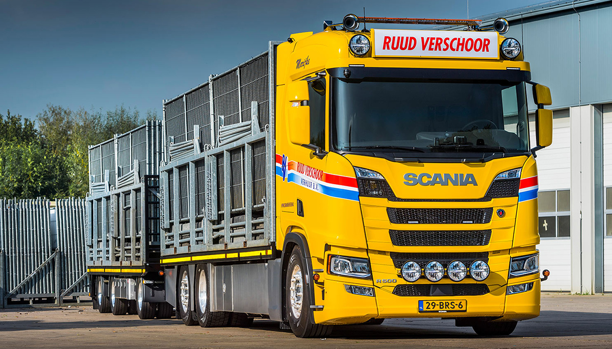 Ruud Verschoor Verhuur B.V. kiest voor nieuwe Scania R500