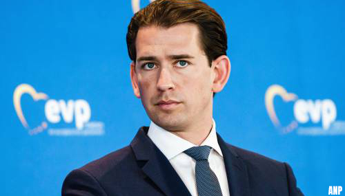 Oostenrijkse regeringsleider Kurz maakt aftreden bekend