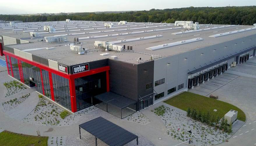 Weber barbecues opent haar nieuwe Europese productie- en distributiecentrum