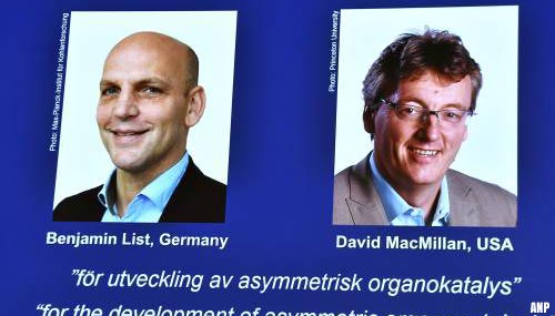 Nobelprijs Scheikunde voor moleculenbouwers uit Duitsland en VS