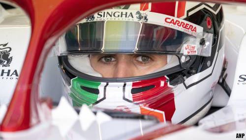 Giovinazzi: als geld regeert, is Formule 1 meedogenloos