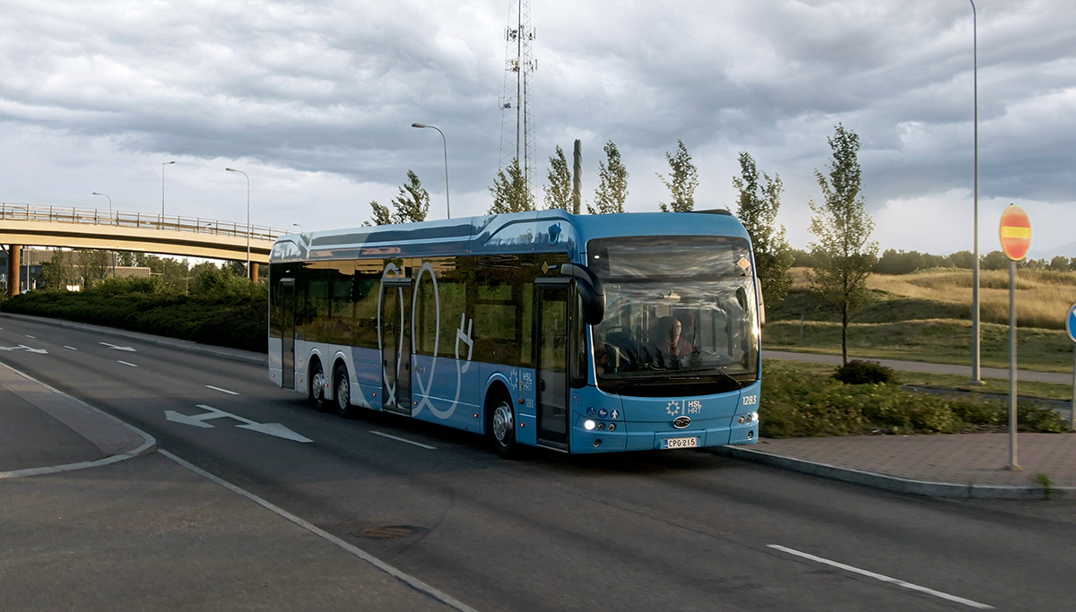 BYD krijgt opnieuw grote order elektrische bussen van Nobina Finland