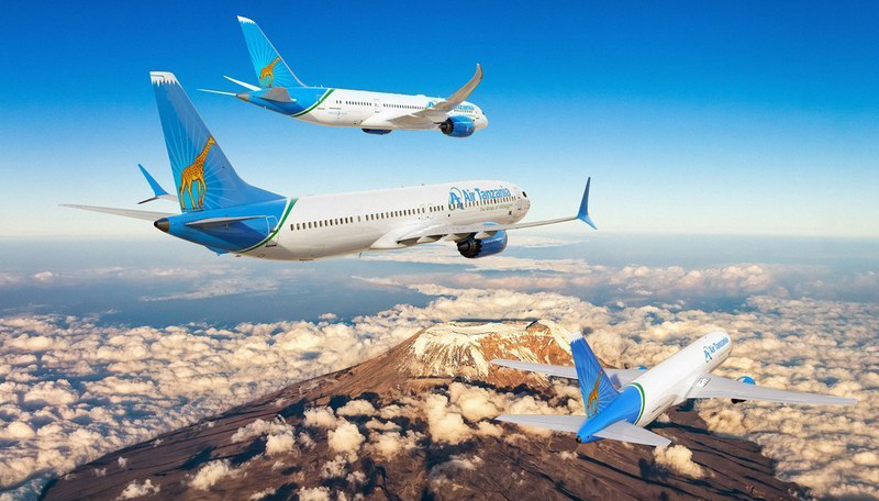 Air Tanzania bestelt een Boeing 787 Dreamliner, 767 Freighter en twee 737 MAX-vliegtuigen
