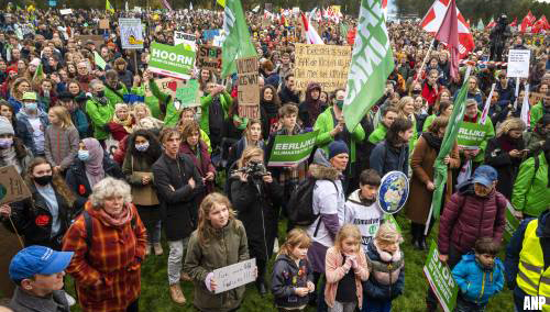 Deelnemers klimaatmars Amsterdam: 'mooie beloftes' niet genoeg