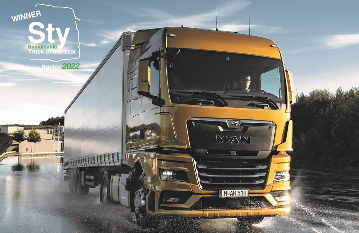 MAN TGX nu ook verkozen tot ‘Sustainable Truck of the Year 2022’