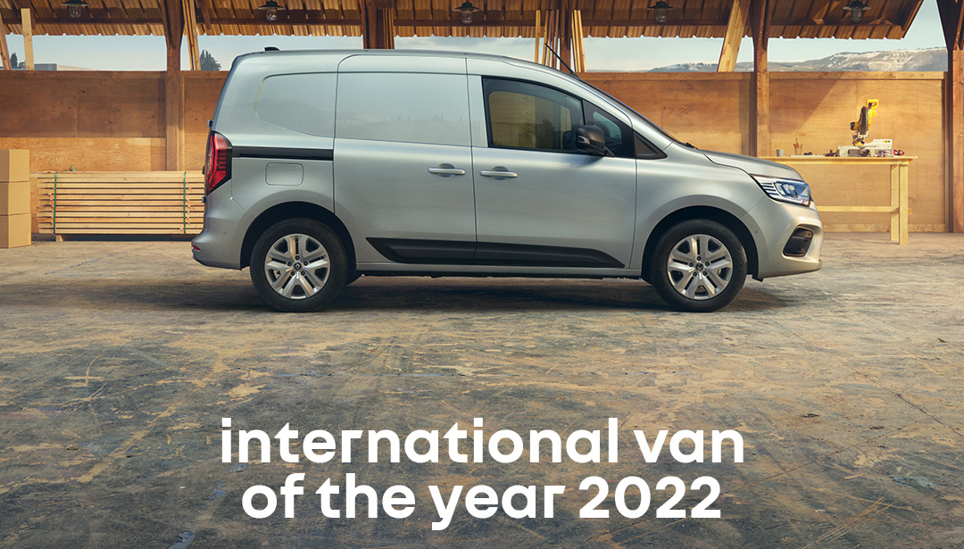 Nieuwe Renault Kangoo uitgeroepen tot 'International Van of the Year 2022'
